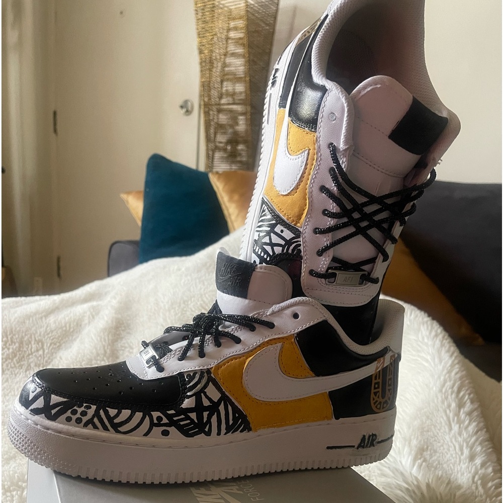 WAKANDA UNITY AIR FORCE ONES